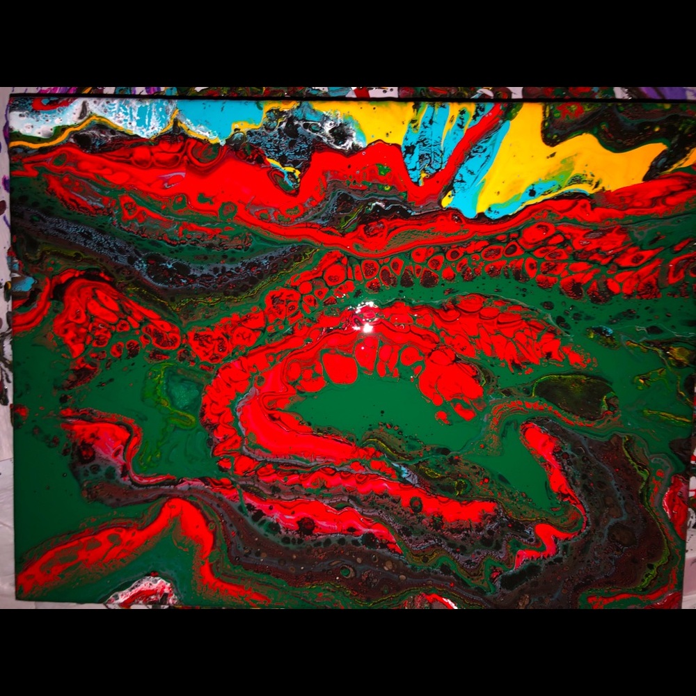 Paint pour